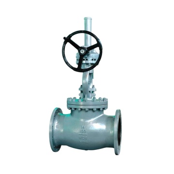 Gear Operated Rising Stem BB 12-14 Inch WCB Globe Valve for Petroleum Industry