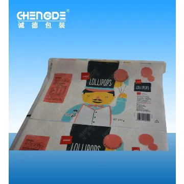 automatic lollipop packaging roll film