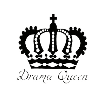 Drama Queen Crown Shape Vinyl Car Decals Sticker Art Decor Waterproof Girls Car Decal Decoration New L395