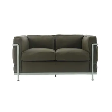 Le Corbusier LC2 Leather Sofa Replica
