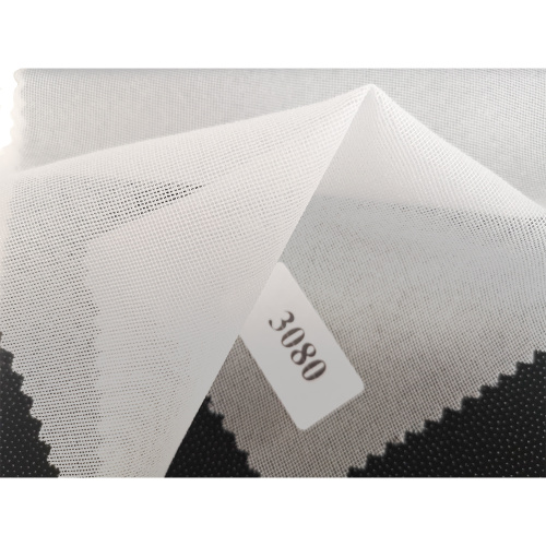 Gaoxine 100% polyester Tricot Warp Tripble Fusible Fusible