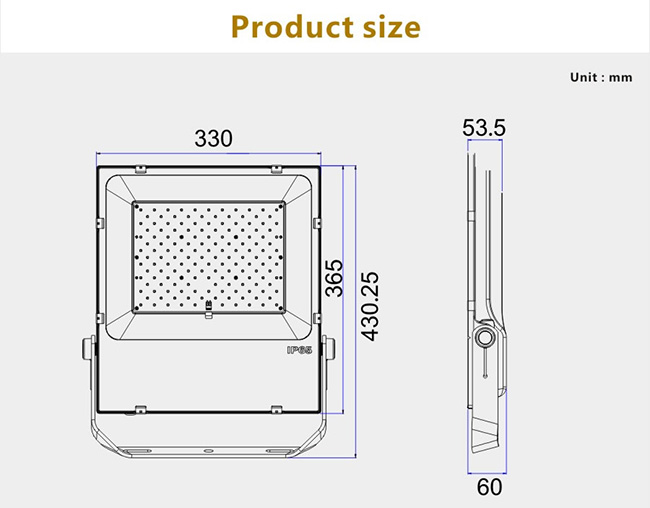 150w LED Lights of Floodlights