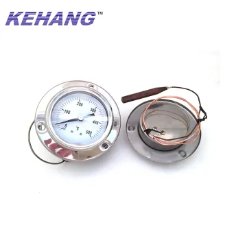 High Temperature Capillary Oven Thermometer with Pressure