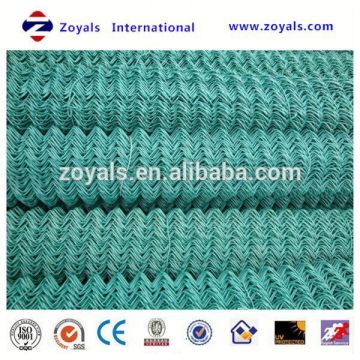 China pvc chain link fence resists sea air, acid rain, ammonia