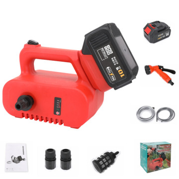 Portable Water Pump and Irrigation Accessory Kit for Household Use and Agricultural Applications