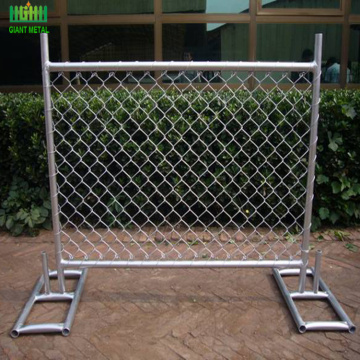 factory removable garden temp chain link fence construction