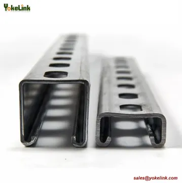 10 ft Half Slotted Pre Galvanized Strut Channel