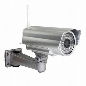1MP/P2P/PNP/CMOS/H.264/720p IP Camera, 36-piece LED, IR Distance of 20m
