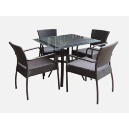 Outdoor Aluminum Furniture Dining Set