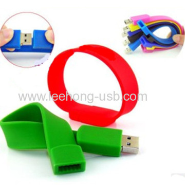 Company Gift Silicone Usb Bracelet 8gb 