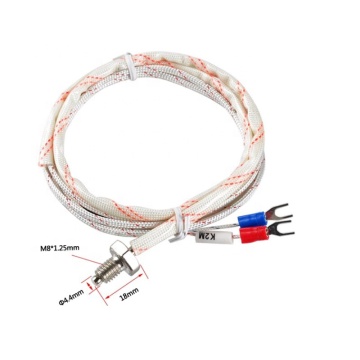 Cặp nhiệt độ vít WRNT-02 M6*1.25 1M cảm biến nhiệt độ cáp dây điện