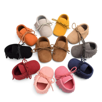 Premium Soft Sole Sneakers and Leather Shoes for Boy and Girl: Perfect First Walker Moccasins with Tassels and Anti-Slip Design for Newborns