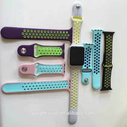 Silicone Sport Edition Soft Watch Band Straps for Apple iWatch