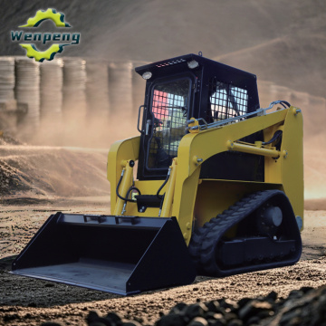55HP 700kg Crawler Skid Steer Loader For Garden