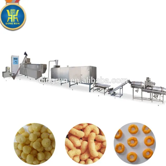 snacks processing small snack food machine