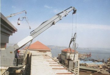 200m 9.0m / Min Cdgb Swing Arm Rail Mounted Window Cleaning Platform