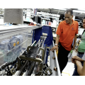 Machine à tricoter rectiligne pour cols