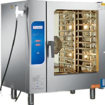 Electric Combi Steam Oven with Touch Screen and 10 Trays Capacity
