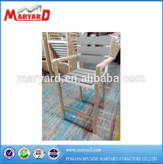 outdoor Polywood bar chair+plastic wood bar chair