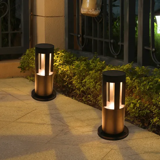 IP65 Waterproof Aluminium Bollard Light with COB LED - Modern Outdoor Garden Lighting 30cm