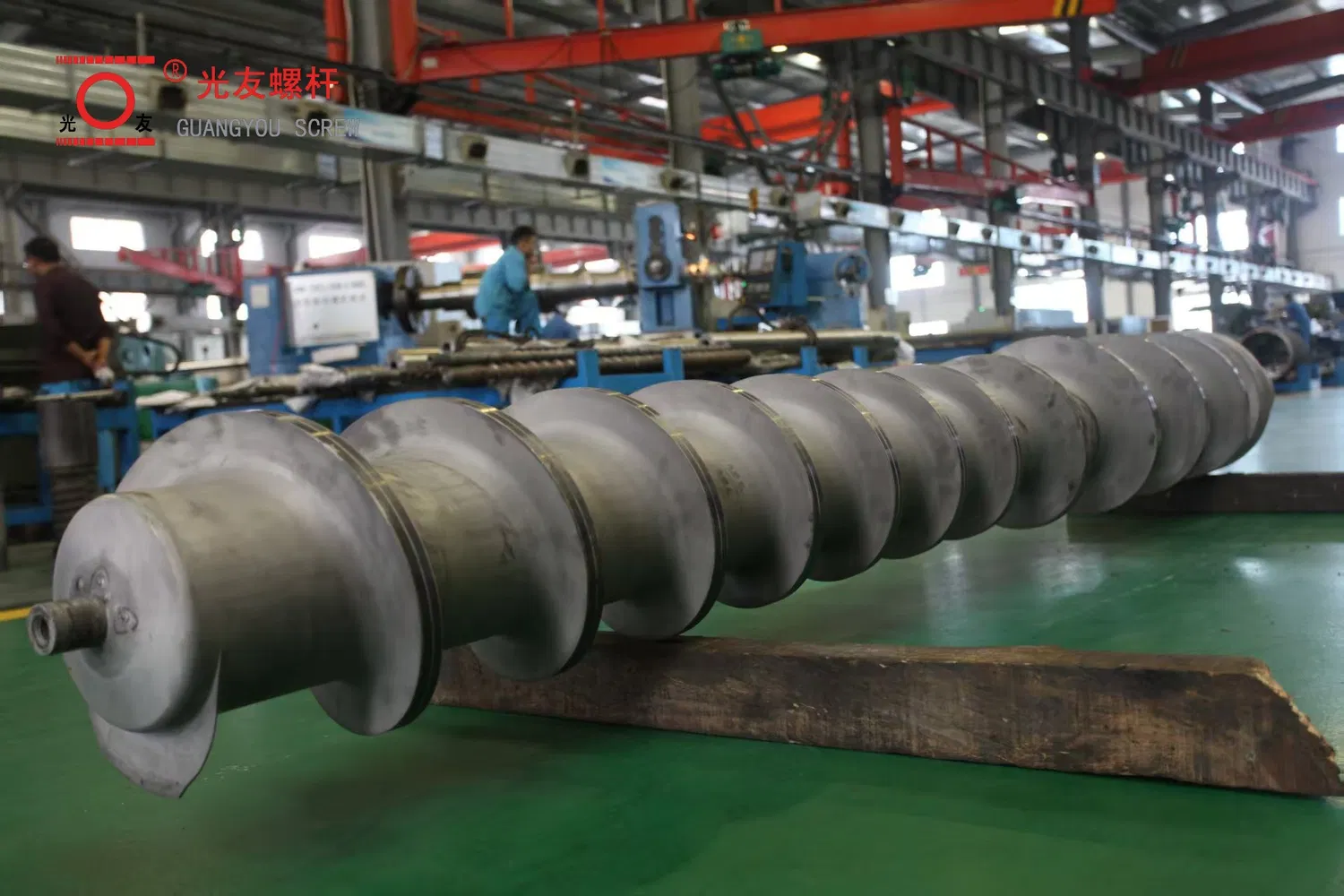 PVC/WPC অ্যাপ্লিকেশনের জন্য বাইমেটালিক কনিক্যাল টুইন স্ক্রু এক্সট্রুডার যন্ত্রাংশ