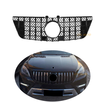 ML164 Chrome GT Style Front Grille for Mercedes Benz ML Class W164 X164 2005-2008