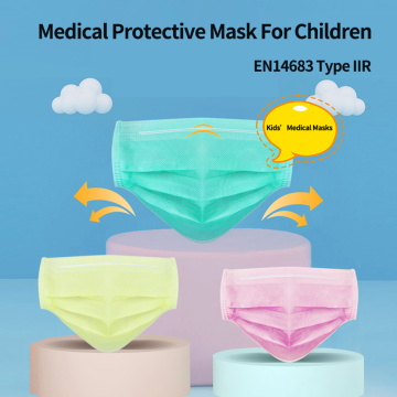 Mascarillas médicas desechables CE para niños