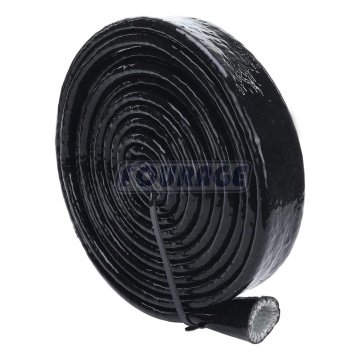 High Temperature Fiberglass Fire Sleeve Heat Resistant Silicone Coated Hose
