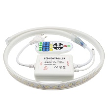 SMD5730 Fleksibel LED Rope Light Strip Voltan Tinggi