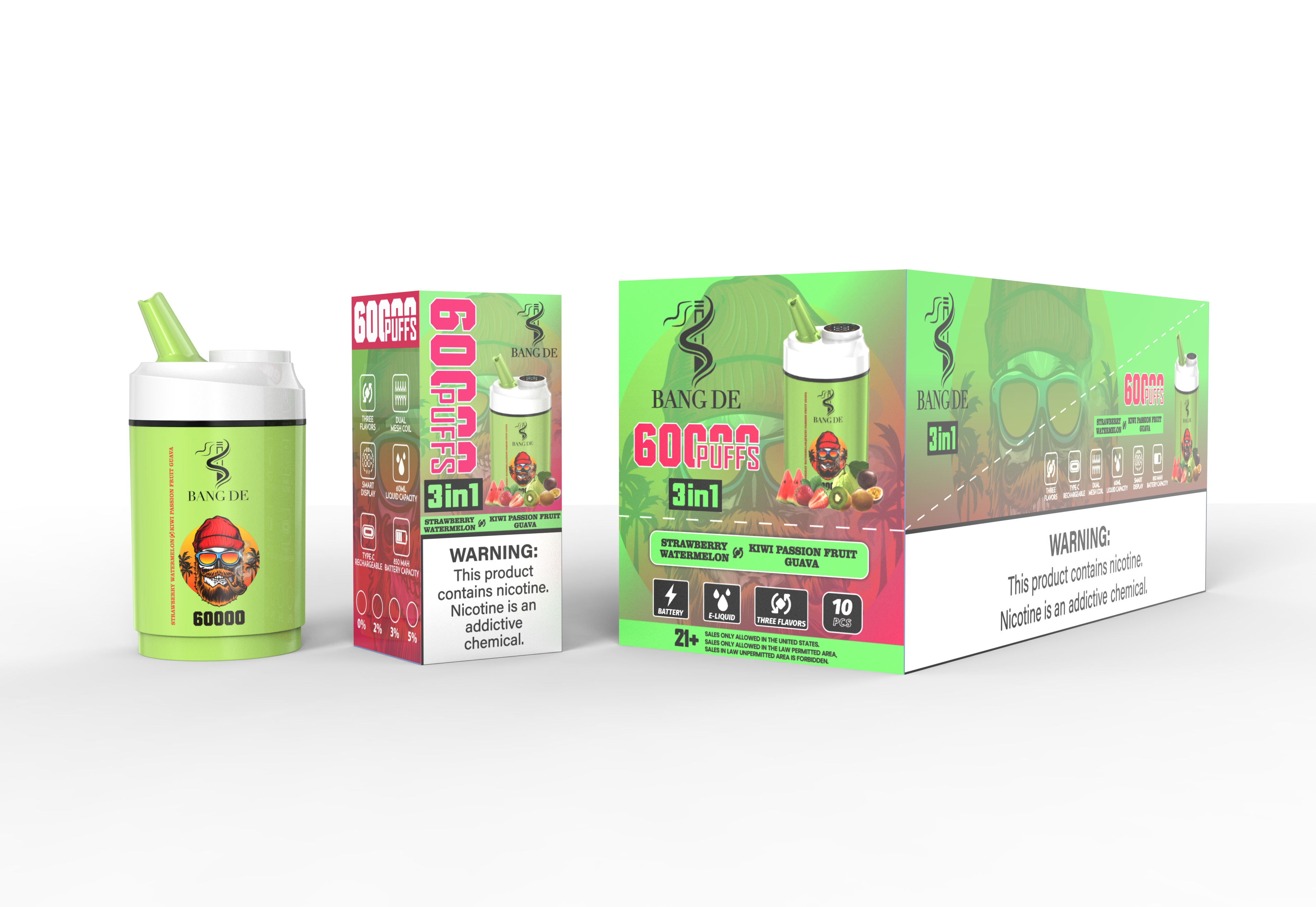 60000 puff bang de 60k vape sekali pakai