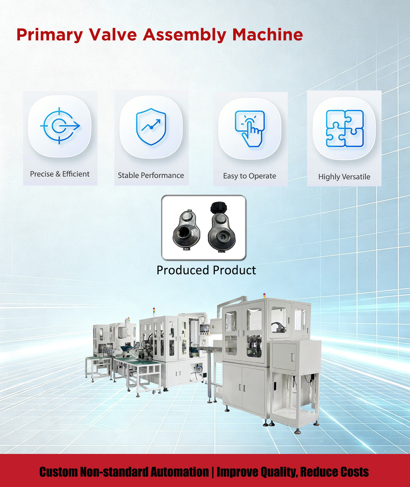 Primary Valve Assembly Machine product 1