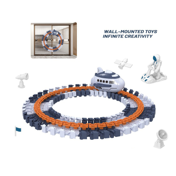 Dollartoys BO: รถไฟปริศนาอวกาศไฟฟ้า DIY แบบโต้ตอบที่มีคุณสมบัติต่อต้านแรงโน้มถ่วง