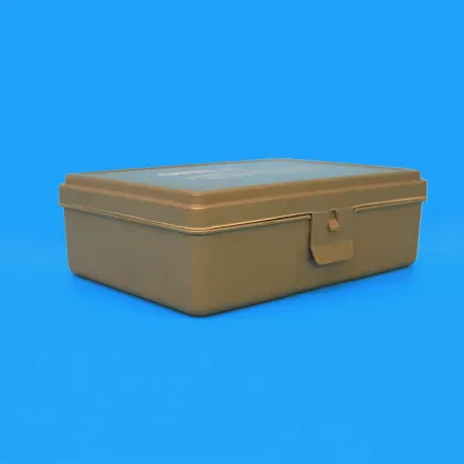 Shaoxing factory medical outdoor care grey plastic first aid medical supplies box