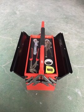 Unisex tool box push lock tool box