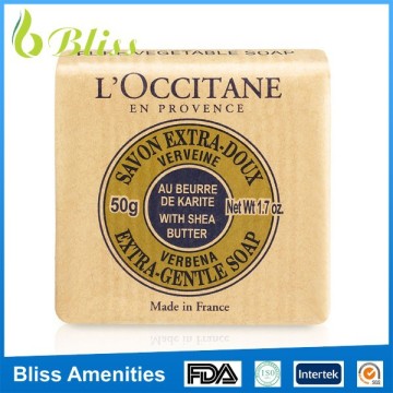 N78 Good quality small white round disposable bath hotel soap