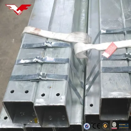 Buy Tianjin Youfa 25x50 Square Rectangular Steel Pipe Galvanized Tube with Holes Online