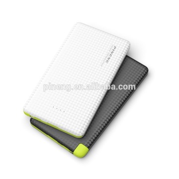 PINENG PN-952 high quality super slim smartphone power bank 5000mah