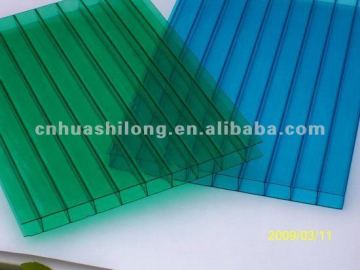 UV protected polycarbonate hollow sheet
