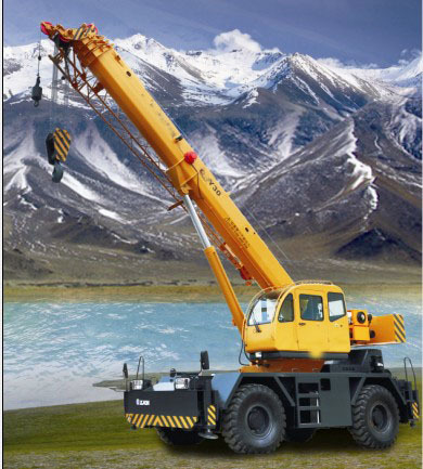 Xjcm 30ton Rough Terrain Crane with Max. Lifting Height 34.3m