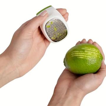 Popular Portable Stainless Steel Palm Zester/Grater - Mini Cheese Grater & Citrus Zester