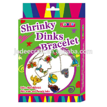 Diy Shrinky Dinks Bracelet Crafts