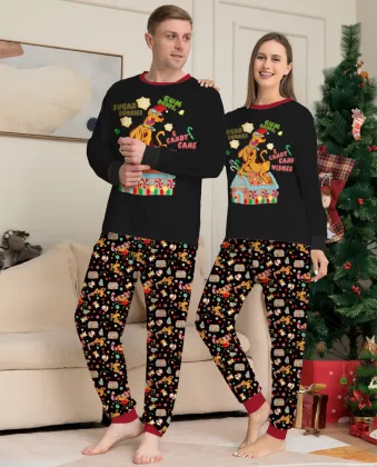 Custom Design Factory Wholesale Christmas Pajamas for Family