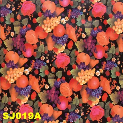 fruite design waterproof red hotel tablecloth