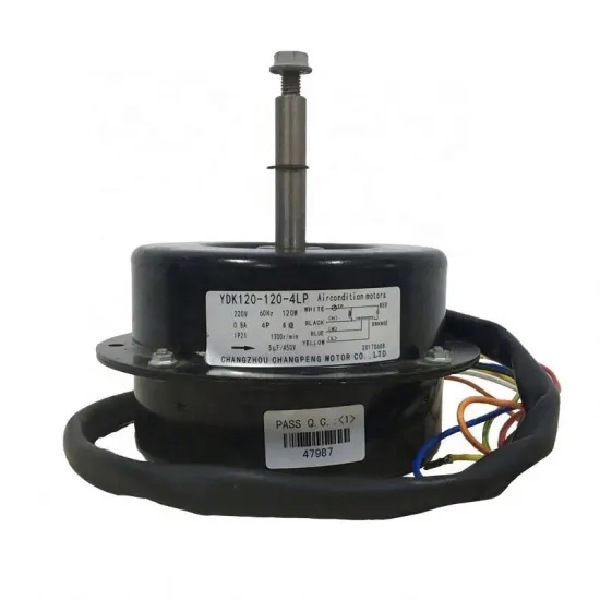 High Speed AC Air Conditioner and Evaporative Cooler Fan Motors