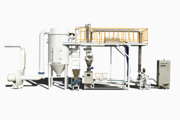 Grinding System for Powder Coating Production Line