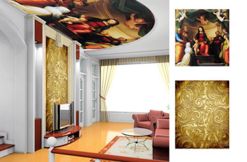Europe Style Non-Woven Wallpaper
