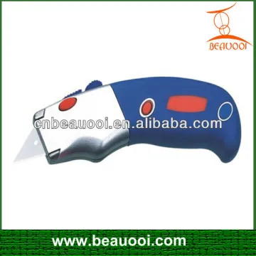 Hot Sale Zinc Alloy Plastic Pocket Knife Utility Multitool Knife