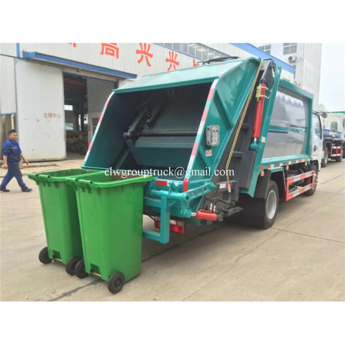 8cbm Diesel Hydraulic Compressed Type Garbage Truck