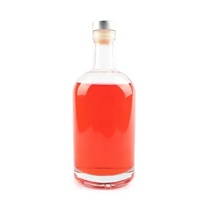 Glass Bottle for Vodka Whisky Rum Wine 500ml
