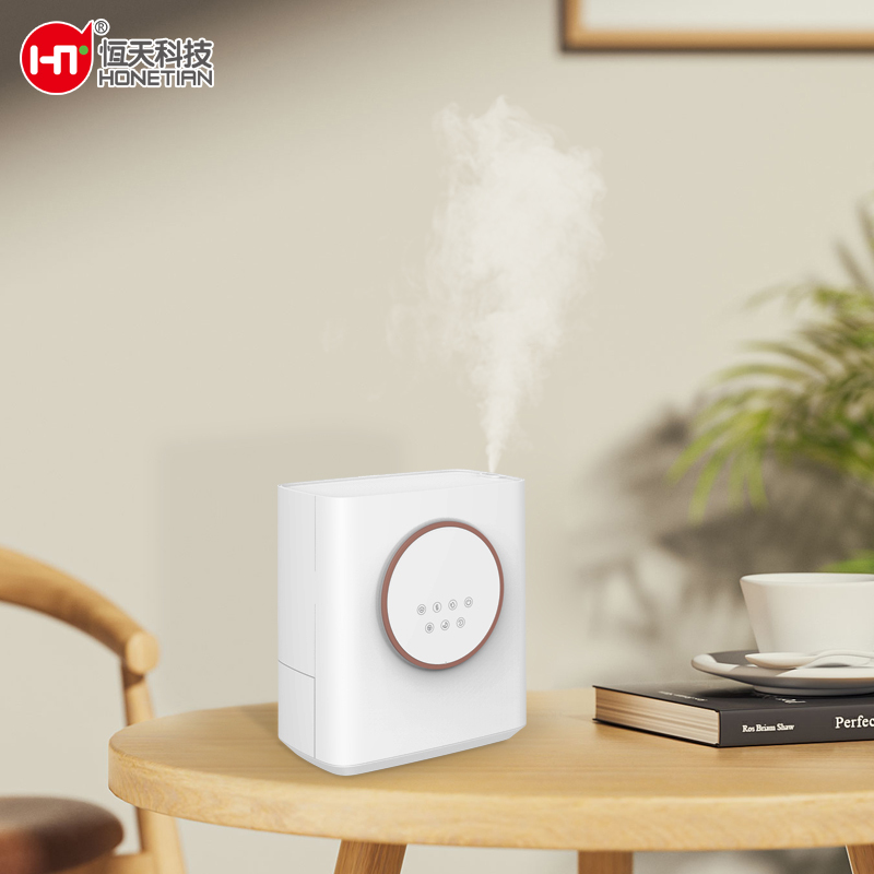 HONETIAN electrolytic sterilization night light 4.5L capacity 12 timer child lock custom colors plastics top fill humidifier